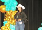 Brianna Latray of Groesbeck FFA in her western wear at the LCFA Annual Miss Limestone County Fair Queen Pageant Monday, March 18.