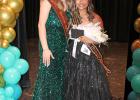 Newly crowned 2024 LCFA Fair Queen ‘Miss Limestone’ Natalie Mora of Coolidge FFA with past LCFA Queen 2023 Marlee Price of Groesbeck, currently studying at Texas A&M University. 